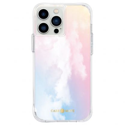 CaseMate Tough Print Case - дизайнерски кейс с висока защита за iPhone 13 Pro Max, iPhone 12 Pro Max (светлосин) 4