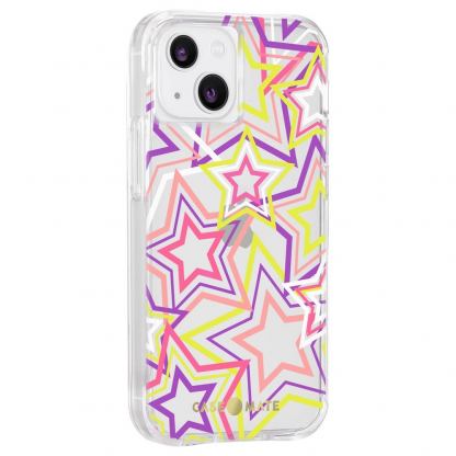 CaseMate Tough Print Case - дизайнерски кейс с висока защита за iPhone 13 mini, iPhone 12 mini (жълт) 2