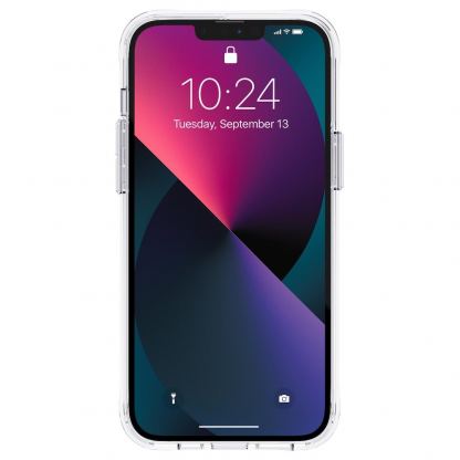 CaseMate Tough Print Case - дизайнерски кейс с висока защита за iPhone 13 mini, iPhone 12 mini (жълт) 4