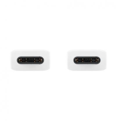 Samsung USB-C to USB-C Cable 100W (5A) EP-DN975WE - кабел за устройства с USB-C порт (100 см) (бял) (bulk) 3