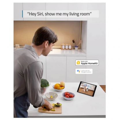 Anker Eufy Solo indoorCam P24 Pan and Tilt 2K - безжична камера за видеонаблюдение (бял) 2