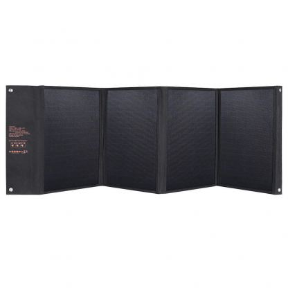 Choetech Foldable Photovoltaic Solar Panel Quick Charge PD 120W - сгъваем соларен панел зареждащ директно вашето устройство от слънцето с DC порт, двва 2xUSB-A и USB-C портове (черен) 13