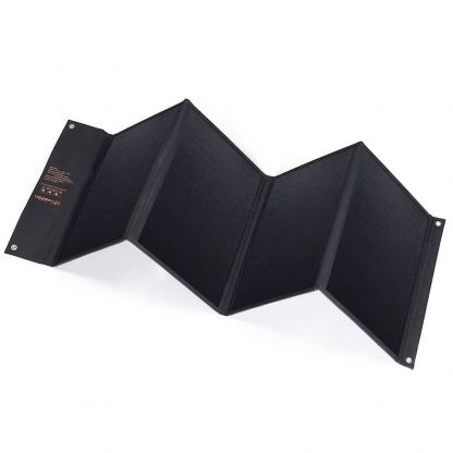 Choetech Foldable Photovoltaic Solar Panel Quick Charge PD 120W - сгъваем соларен панел зареждащ директно вашето устройство от слънцето с DC порт, двва 2xUSB-A и USB-C портове (черен) 14