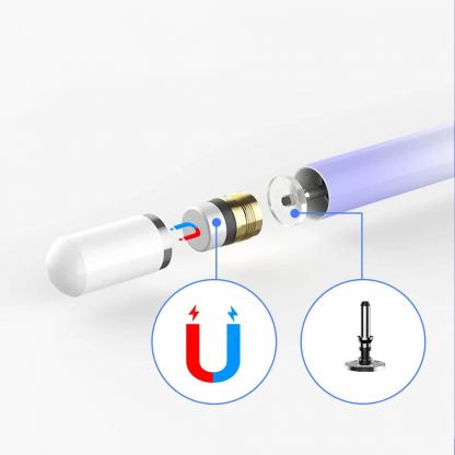 Tech-protect Ombre Stylus Pen - универсална писалка за iPad и мобилни устройства (светлосин) 2