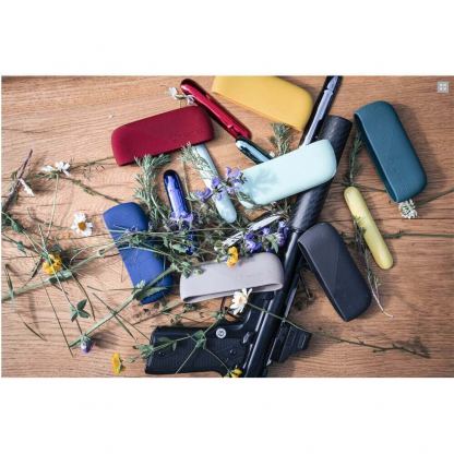 Tactical Heat Smoke Silicone Protective Case - силиконов калъф за електронна цигара IQOS 3.0, IQOS 3 Duo (жълт) 3