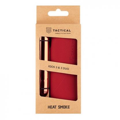 Tactical Heat Smoke Silicone Protective Case - силиконов калъф за електронна цигара IQOS 3.0, IQOS 3 Duo (червен) 2