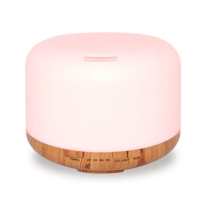Platinet Aroma Diffuser Humidifier (PDLAD12W) - дифузер и овлажнител за въздух с арома функция и LED лампа (бял-кафяв) 2