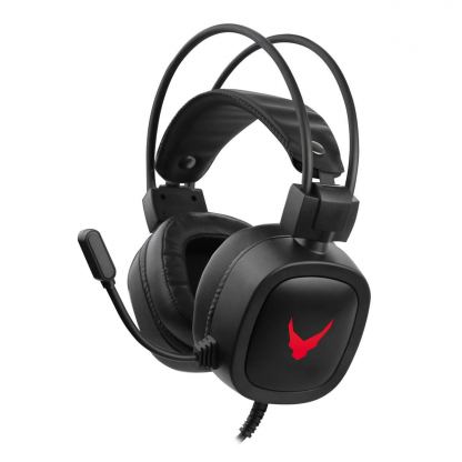 Varr Over-Ear Gaming Headset VH6020B - геймърски слушалки с микрофон и LED подсветка (черен)