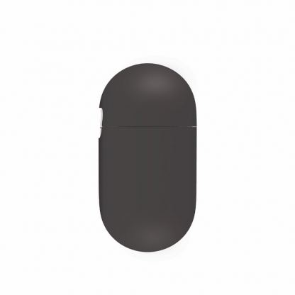 Uniq Vencer Silicone Hang Case - силиконов (TPU) калъф и силиконово въженце за Apple AirPods Pro (черен) 5