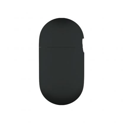 Uniq AirPods Pro Lino Silicone Case - силиконов (TPU) калъф за Apple AirPods Pro (черен) 4