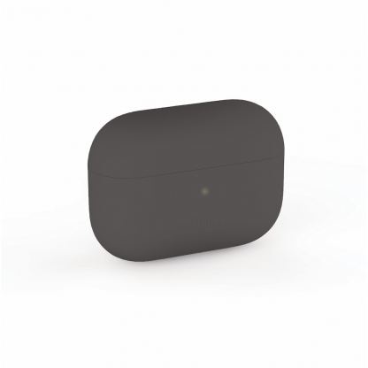 Uniq AirPods Pro Lino Silicone Case - силиконов (TPU) калъф за Apple AirPods Pro (черен) 6