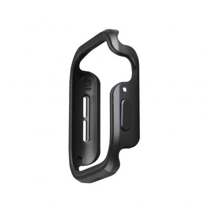 Uniq Valencia Reinforced Aluminium Protective Case - удароустойчив хибриден кейс за Apple Watch 40мм (тъмносив металик) 4