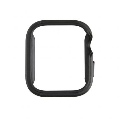 Uniq Valencia Reinforced Aluminium Protective Case - удароустойчив хибриден кейс за Apple Watch 40мм (тъмносив металик) 5