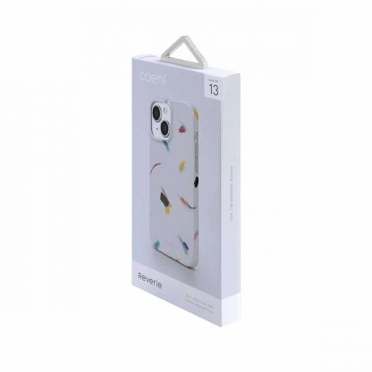 Uniq Coehl Reverie Case - хибриден удароустойчив кейс за iPhone 13 (бежов) 3