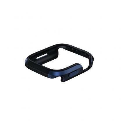 Uniq Valencia Reinforced Aluminium Protective Case - удароустойчив хибриден кейс за Apple Watch 41мм, 40мм (син) 3