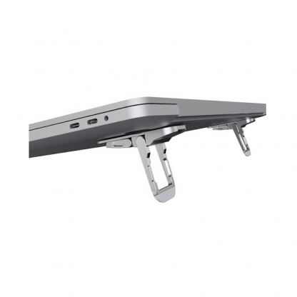Nillkin Bolster Plus Portable Stand - преносими алуминиеви поставки за MacBook и лаптопи (черен) 3