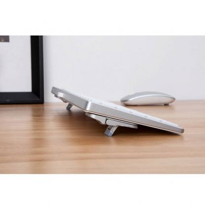 Nillkin Bolster Plus Portable Stand - преносими алуминиеви поставки за MacBook и лаптопи (черен) 5