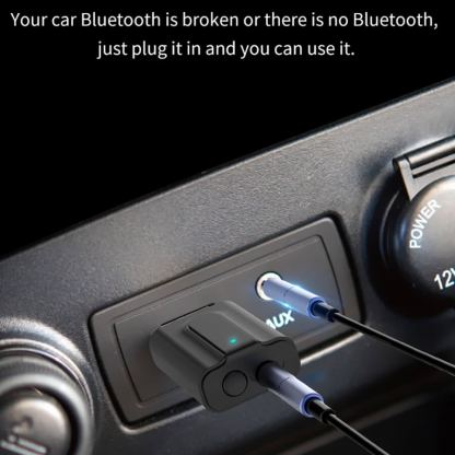 VIKEFON T10 2-in-1 Bluetooth Wireless Receiver and Transmitter - безжичен блутут аудио приемник и предавател с 3.5 мм аудио жак (черен) 14