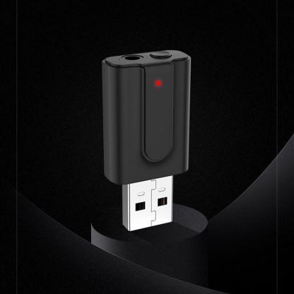 VIKEFON T10 2-in-1 Bluetooth Wireless Receiver and Transmitter - безжичен блутут аудио приемник и предавател с 3.5 мм аудио жак (черен) 16