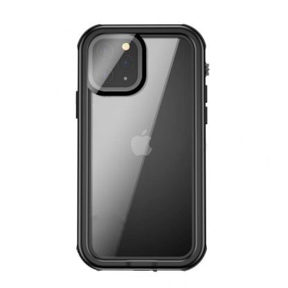 Waterproof Heavy Duty Case - ударо и водоустойчив кейс за iPhone 12 (черен-син) 2
