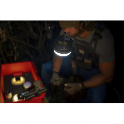 Tactical Base Commander Light Outdoor Lamp 15W - LED лампа за къмпинг, море или планина (черен) 9