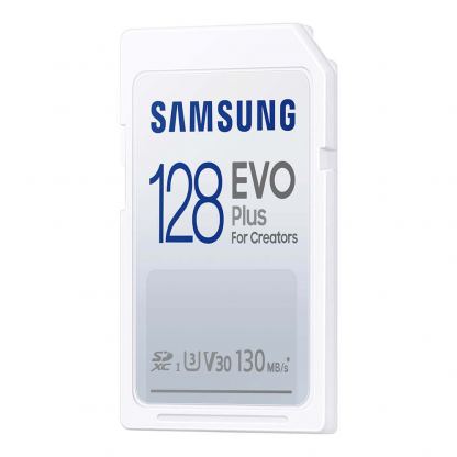 Samsung SDXC Card EVO Plus 128GB (клас 10) - SDXC карта памет за мобилни устройства (подходяща за фотоапарати и камери) 2