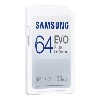 Samsung SDXC Card EVO Plus 64GB (клас 10) - SDXC карта памет за мобилни устройства (подходяща за фотоапарати и камери) 3