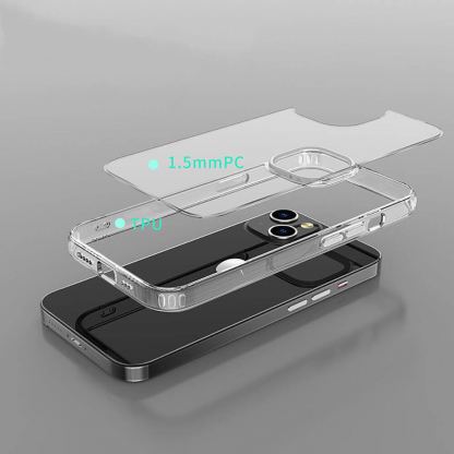 Tech-Protect Flexair Hybrid Case - удароустойчив хибриден кейс за iPhone 11 (прозрачен) 8