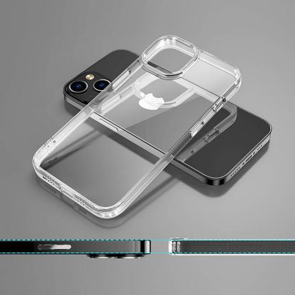 Tech-Protect Flexair Hybrid Case - удароустойчив хибриден кейс за iPhone 11 (прозрачен) 12