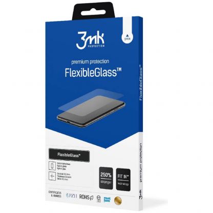 3mk FlexibleGlass Screen Protector - хибридно стъклено защитно покритие за дисплея на iPhone 14, iPhone 14 Pro (прозрачен) 2