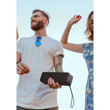 Baseus V1 Wireless Waterproof Bluetooth Speaker - безжичен блутут спийкър за мобилни устройства (черен) 16