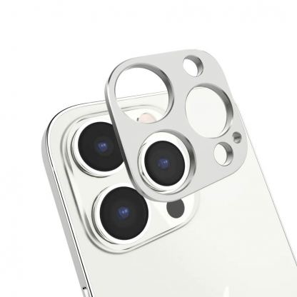 SwitchEasy LenShield Aluminum Camera Lens Protector - предпазна плочка за камерата на iPhone 13 Pro, iPhone 13 Pro Max (сребрист) 5