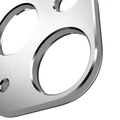 SwitchEasy LenShield Aluminum Camera Lens Protector - предпазна метална плочка за камерата на iPhone 13 mini, iPhone 13 (сребрист) 4