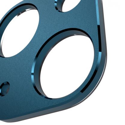 SwitchEasy LenShield Aluminum Camera Lens Protector - предпазна метална плочка за камерата на iPhone 13 mini, iPhone 13 (син) 5