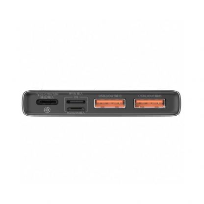 Baseus Adaman Metal Digital Display Power Bank 22.5W 10000 mAh (PPIMDA-B0A) - външна батерия с 2xUSB-A и 1xUSB-C изходи с технология за бързо зареждане (черен) 4