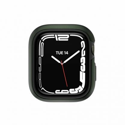 SwitchEasy Odyssey Case - удароустойчив хибриден кейс за Apple Watch 41мм, 40мм (зелен) 2