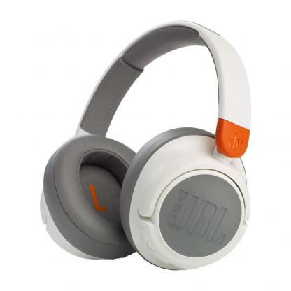 JBL JR 460NC Wireless Over-Ear Noise Cancelling Headphones - безжични слушалки подходящи за деца (бял)