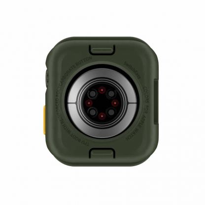 SwitchEasy Colors Case - удароустойчив силиконов (TPU) кейс за Apple Watch 45мм, 44мм (зелен) 4