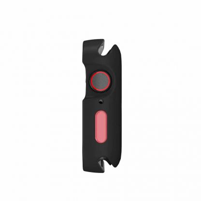 SwitchEasy Colors Case - удароустойчив силиконов (TPU) кейс за Apple Watch 45мм, 44мм (черен) 4