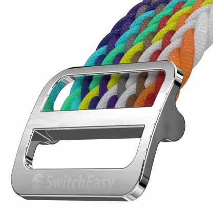SwitchEasy Candy Braided Nylon Watch Loop Band - текстилна каишка за Apple Watch 38мм, 40мм, 41мм (шарен) 4