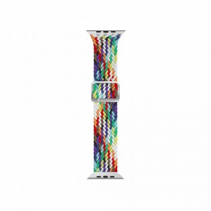 SwitchEasy Candy Braided Nylon Watch Loop Band - текстилна каишка за Apple Watch 38мм, 40мм, 41мм (шарен) 5