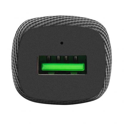 Tactical Field Plug 18W Single USB-A Car Charger - зарядно за кола с USB-A изход и технология за бързо зареждане за мобилни устройства (черен) 2