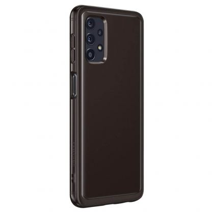 Samsung Soft Clear Cover Case EF-QA326TBEGEU - оригинален TPU кейс за Samsung Galaxy A32 5G (черен) (разопакован продукт) 2