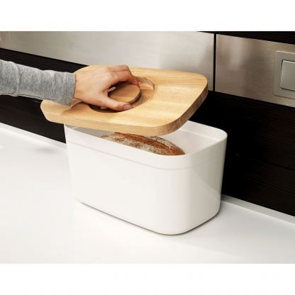 Joseph-Joseph Bread Box and Cutting Board - комплект кутия за хляб и кухнена дъска за рязане (бял) 4