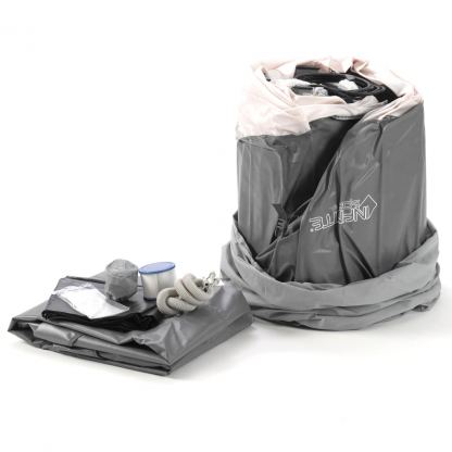 Infinite Inflatable Spa Xtra 800 4-Person Round - надуваем спа център за градината (сив) 2