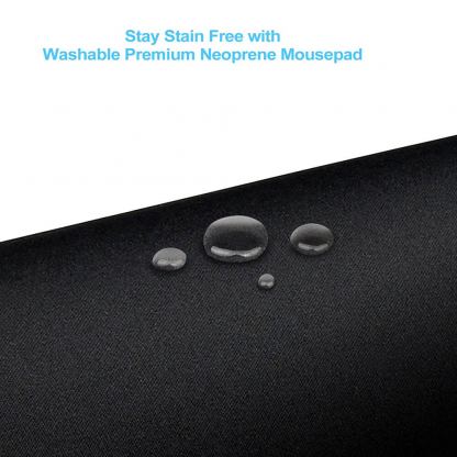 TeckNet MGM01106BA01 Gaming Mouse Pad - геймърска подложка за мишка и клавиатура с противохлъзгаща основа 5