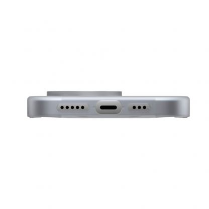SwitchEasy Gravity M Case - тънък полипропиленов кейс с Magsafe за iPhone 14 Pro (син-прозрачен) 5