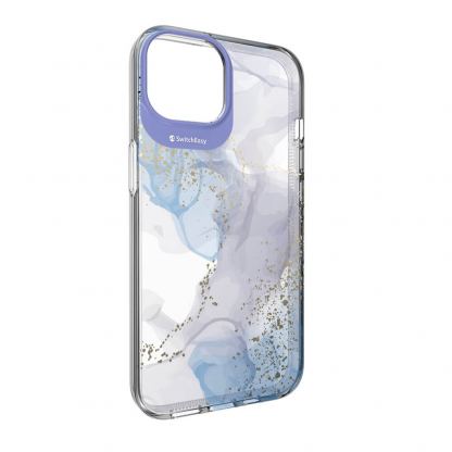 SwitchEasy Artist Veil Case - дизайнерски хибриден удароустойчив кейс за iPhone 14 (прозрачен)  2