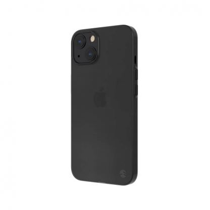 SwitchEasy 0.35 UltraSlim Case - тънък полипропиленов кейс 0.35 мм. за iPhone 14 (черен-прозрачен) 3