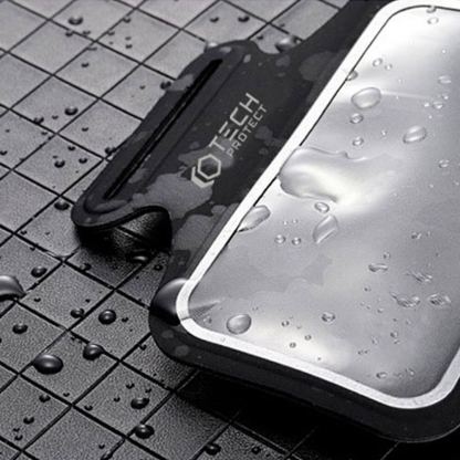 Tech-Protect M1 Universal Sports Armband - универсален неопренов спортен калъф за ръка за iPhone, Samsung, Huawei и други (черен) 2